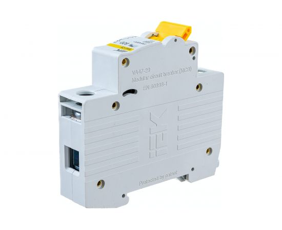 Автоматический модульный выключатель IEK, 1 полюс, B, 20А, ВА47-29, 4.5кА, ИЭК MVA20-1-020-B – изображение 3