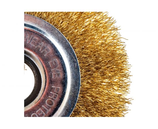 Щетка металлическая плоская (125х22 мм) для УШМ ON 20-07-125 – изображение 3