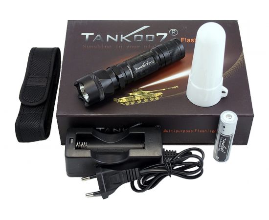 Светодиодный фонарь с комплектацией TANK007 XM-L PT10XML – изображение 3