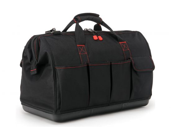 Сумка для инструмента с пластиковым дном с ремнем Dr. IRON 510х260х390 мм DR1029 – изображение 3