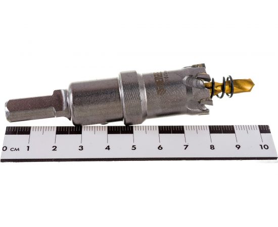 Коронка по металлу твердосплавная 21 мм DENZEL 724003 – изображение 3