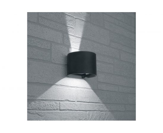 Садово-парковый светильник FERON DH013 2х3W, 450Lm, 4000K, черный, 135х115х100 мм 11872 – изображение 4