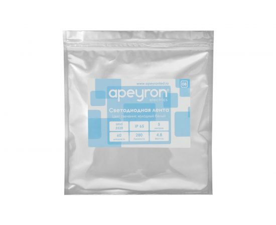 Светодиодная лента Apeyron 12В, 4,8Вт/м 08 – изображение 4
