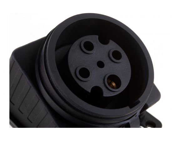 Розетка наружной установки LEZARD 202 наклонная трехфазная 3Р+Е 3х32А 380V 332-0100-0202 – изображение 4