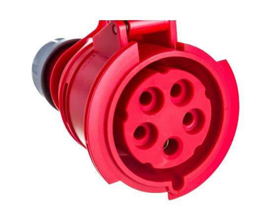 Кабельная розетка PCE 32А 400V 3P+N+E IP67 2252-6 – изображение 5