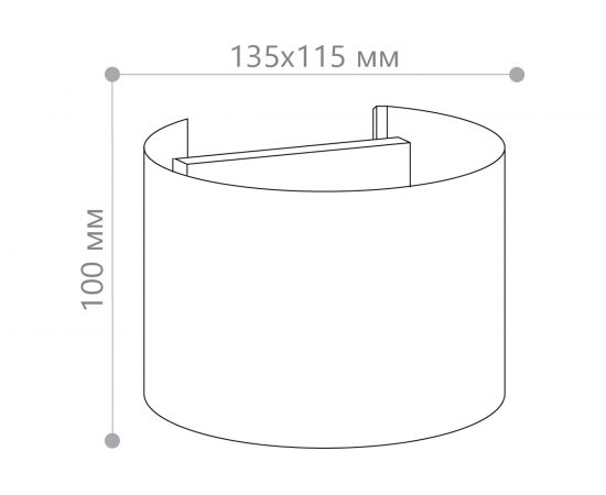 Садово-парковый светильник FERON DH013 2х3W, 450Lm, 4000K, черный, 135х115х100 мм 11872 – изображение 5