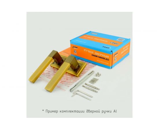 Дверная ручка НОРА-М 108К AL ст.бронза 15917 – изображение 6