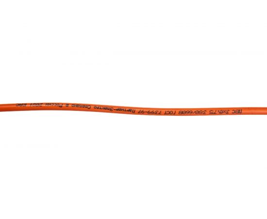 Силовой удлинитель ЭРА RPx4es3х0.75-20m, на пластиковой катушке, с заземлением, 4 гнезда, 20 м, ПВС 3х0.75 Б0046845 – изображение 6