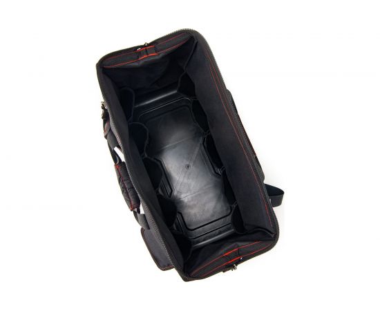 Сумка для инструмента с пластиковым дном с ремнем Dr. IRON 510х260х390 мм DR1029 – изображение 7