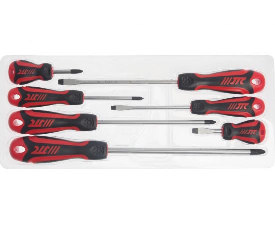 Набор усиленных отверток, 7 предметов JTC 7643 