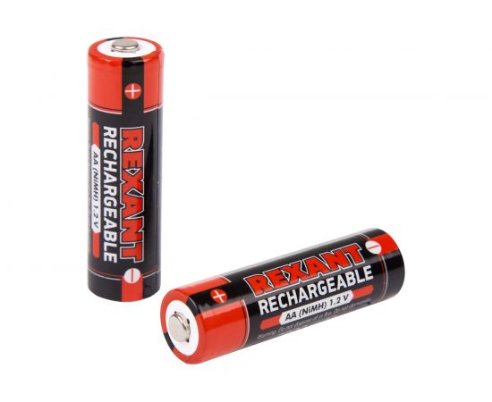 Пальчиковый аккумулятор REXANT NiMH AA 1.2 В 2800 мАч 2 шт 30-1428 