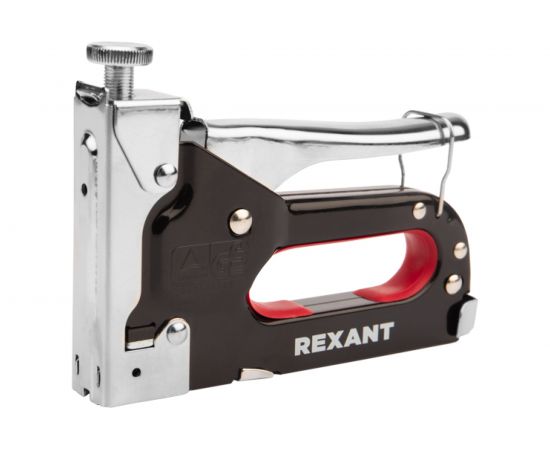 Мебельный степлер REXANT металлический, со вставками, 3 в 1 12-5403 