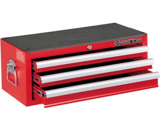 Инструментальный ящик, 3 ящика, красный KING TONY 87421-3B 