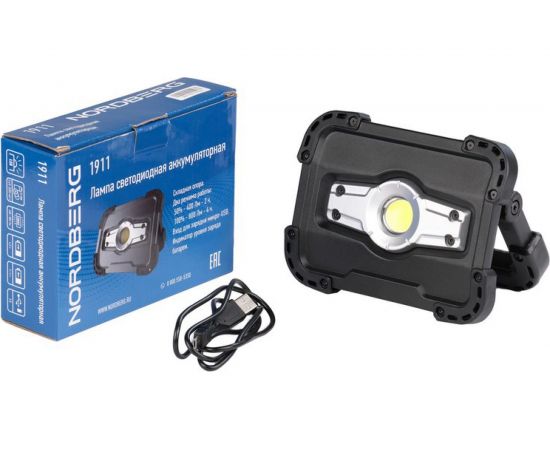 Светодиодный фонарь NORDBERG стационарный, аккумуляторный, 3,6 В 1911 