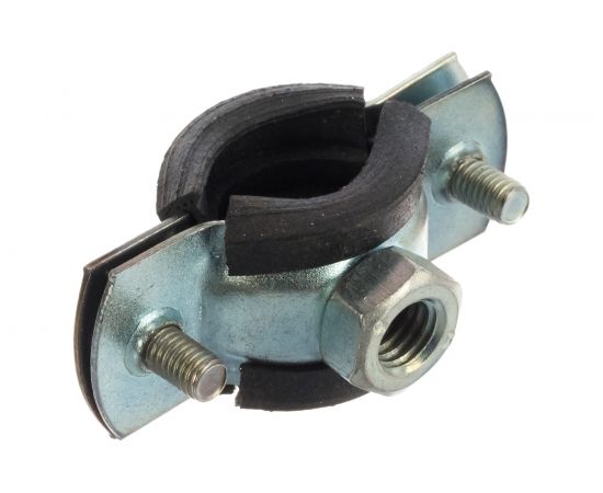 Хомут с резиновым уплотнителем и гайкой Tech-Krep 3/8 15-19мм- ярлык 136963 