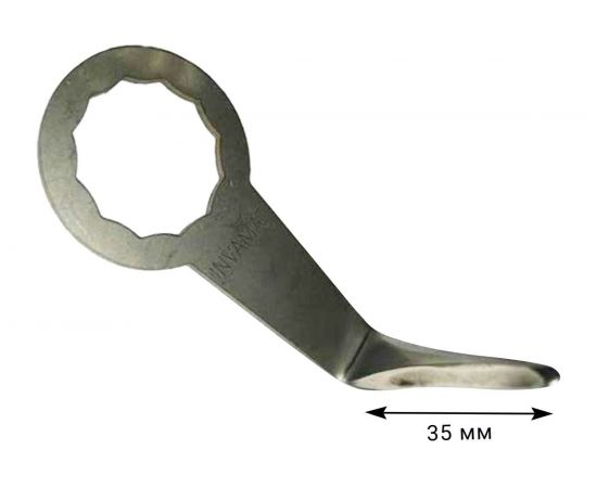 Лезвие для пневматического резака 35 мм, L-образное INVAMAT 108 