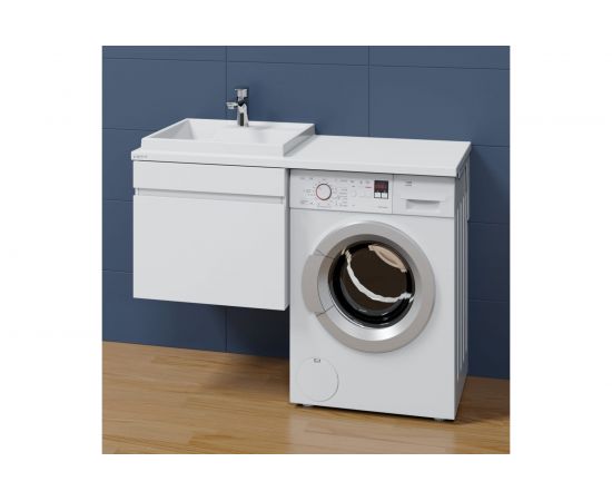 Подвесная тумба СаНта Марс 59 1 ящик (ум. Юпитер 120х50 литой мрамор) 700306 