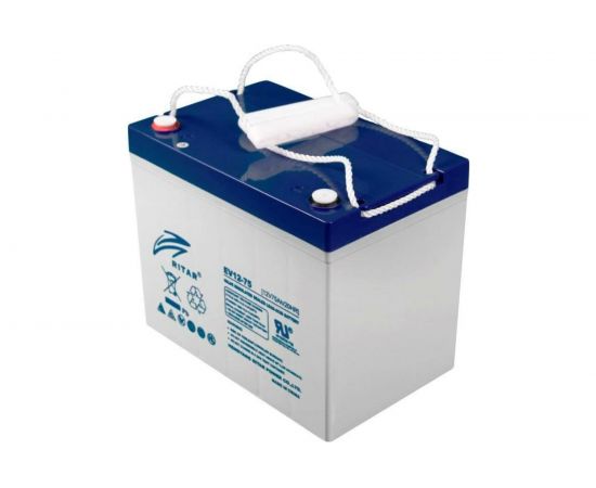 Батарея аккумуляторная 12V 75Аh/20h Ritar ev12-75 