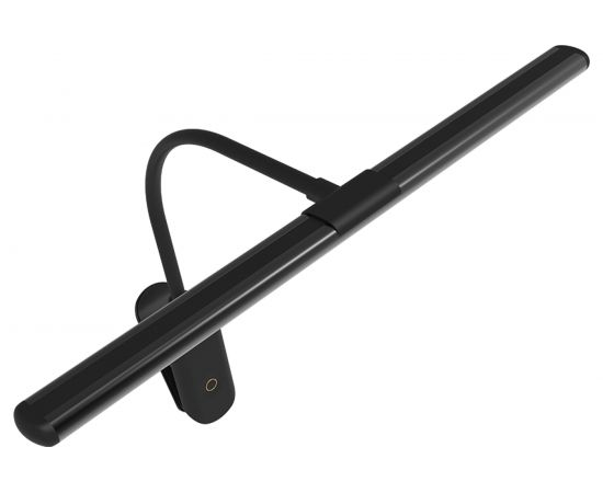 Светодиодный светильник Лючия L555 "FLEX Accu Clip" черный аккумулятор на прищепке 10W 3000K 4606400512820 