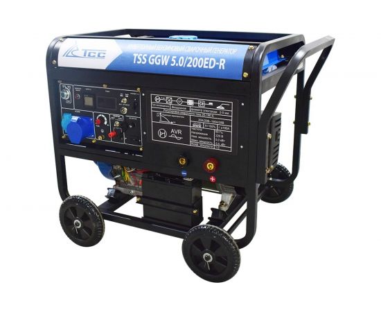Инверторный бензиновый сварочный генератор ТСС GGW 5.0/200ED-R 022957 