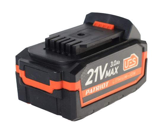 Батарея аккумуляторная PB BR 21V(Max) Li-ion UES 3.0 Ah, тонкая зарядка Patriot 180301123 
