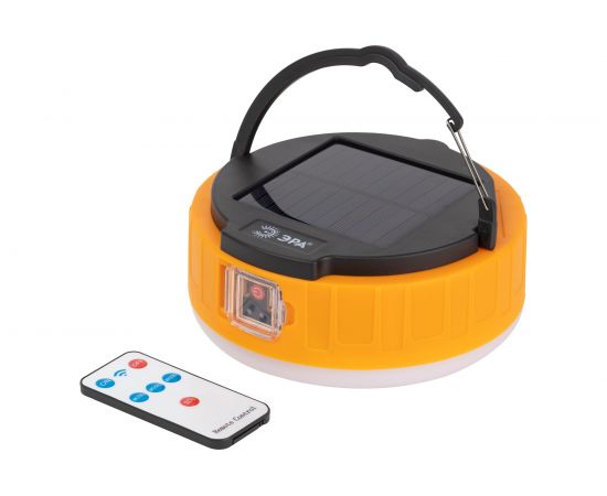 Светодиодный аккумуляторный кемпинговый фонарь ЭРА KA-701 Персей на солнечной батарее с пультом Б0054044 