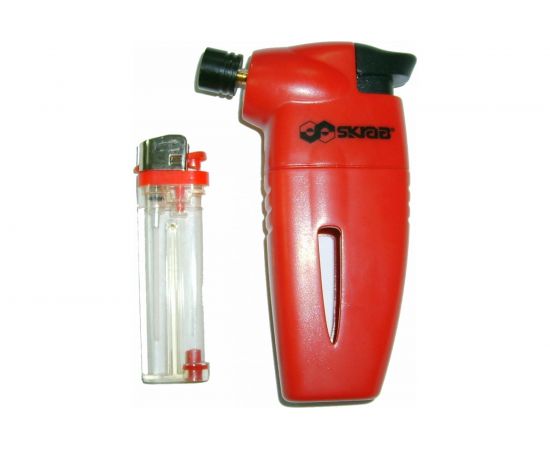 Газовая кассетная красная горелка SKRAB 26930 