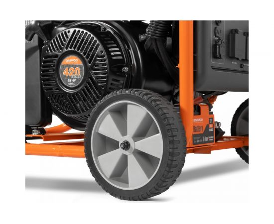 Бензиновый инверторный генератор с электрозапуском Daewoo GDA 9400Ei – изображение 11