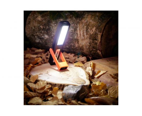 Светодиодный аккумуляторный фонарь REXANT с подставкой cob+led c крючком и магнитов 75-1704 – изображение 13