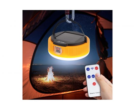 Светодиодный аккумуляторный кемпинговый фонарь ЭРА KA-701 Персей на солнечной батарее с пультом Б0054044 – изображение 14