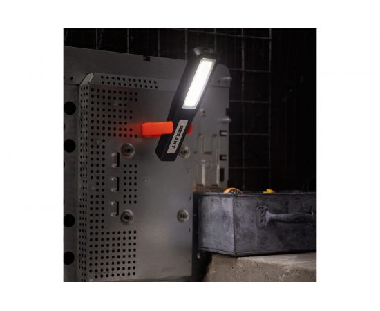 Светодиодный аккумуляторный фонарь REXANT с подставкой cob+led c крючком и магнитов 75-1704 – изображение 15