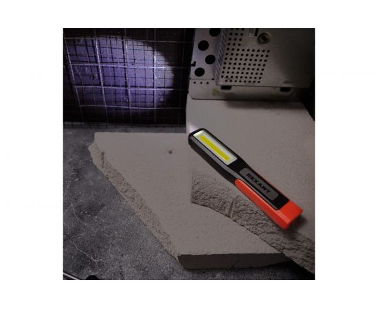 Светодиодный аккумуляторный фонарь REXANT с подставкой cob+led c крючком и магнитов 75-1704 – изображение 17