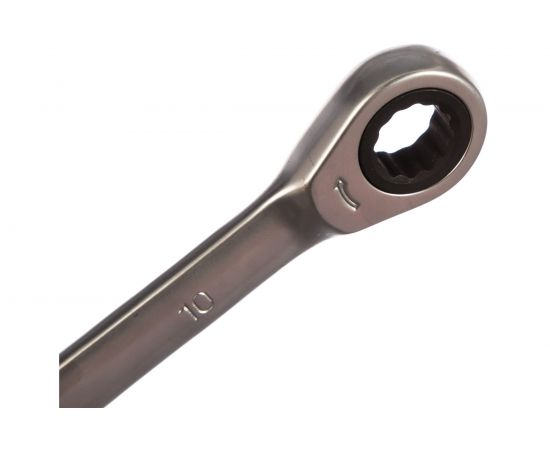 Комбинированный ключ с трещоткой 10мм AV Steel AV-315010 – изображение 2