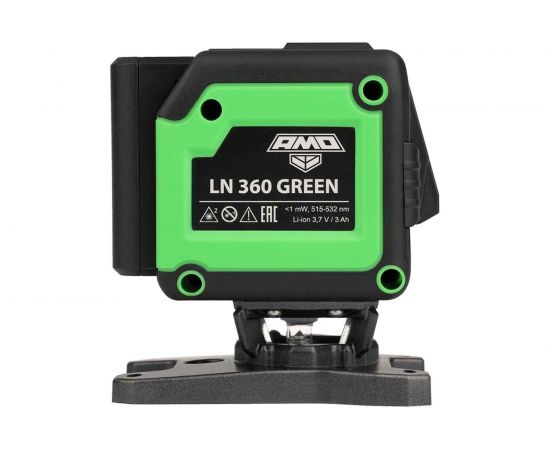 Лазерный нивелир AMO LN 360 GREEN 851674 – изображение 2