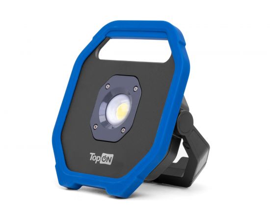 Аккумуляторный фонарь TopOn TOP-MX1MGB LED 10 Вт 1100 лм 3.7 В 4.4 Ач 16.3 Втч магнитное крепление Синий TOP-MX1MGВ – изображение 2