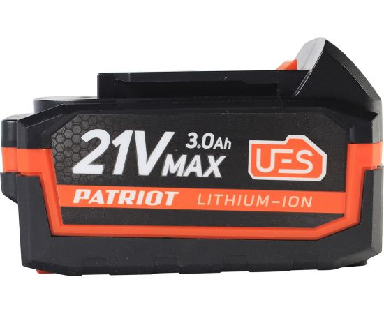 Батарея аккумуляторная PB BR 21V(Max) Li-ion UES 3.0 Ah, тонкая зарядка Patriot 180301123 – изображение 2