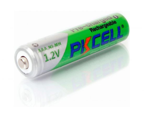 Никель-металлогидридный аккумулятор PKCELL AAA1000-2B тип - AAA 2 шт в блистере NI-MH RTU – изображение 2