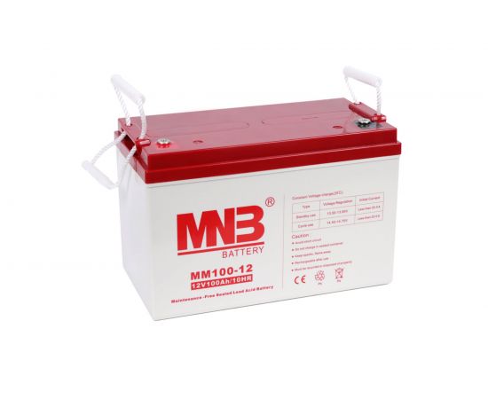 Батарея аккумуляторная АКБ MM100-12 12В 100Ач MNB MM100-12 – изображение 2
