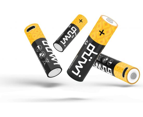 Комплект аккумуляторов duwi AA 4PACK Li-Ion 1.5V 62011 2 – изображение 2