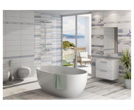 Керамогранит LB CERAMICS Ящики 6246-0045 (синий; 45х45 см; 8 шт.; площадь упаковки 1,62 кв.м) СК000037370 – изображение 3