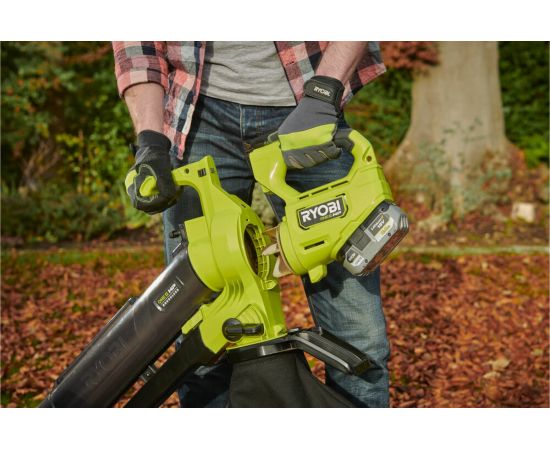 Садовый пылесос-воздуходувка Ryobi ONE+ 18В RY18BVXA-0 5133005546 – изображение 3