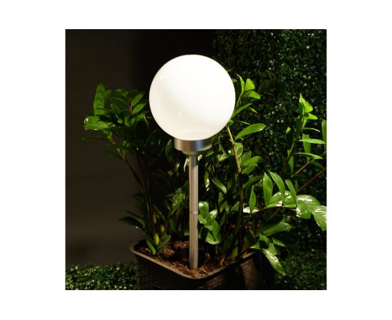 Светодиодный светильник Lamper ШАР ф200 LED встроенная солнечная панель, аккумулятор 602-1004 – изображение 3