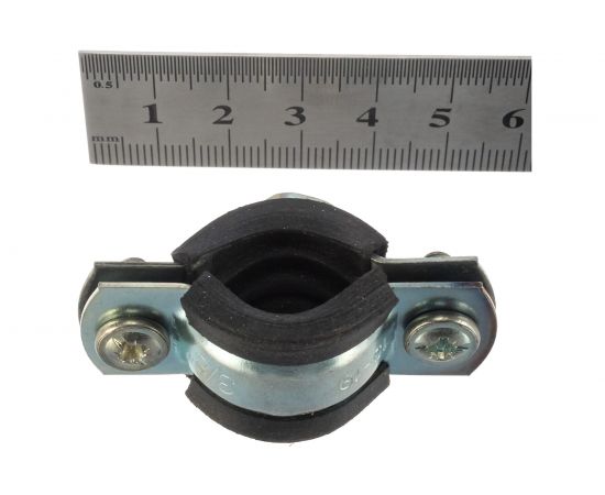 Хомут с резиновым уплотнителем и гайкой Tech-Krep 3/8 15-19мм- ярлык 136963 – изображение 4