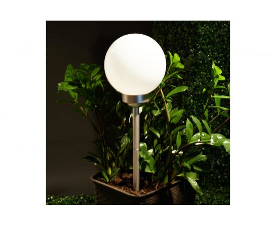 Светодиодный светильник Lamper ШАР ф200 LED встроенная солнечная панель, аккумулятор 602-1004 – изображение 4
