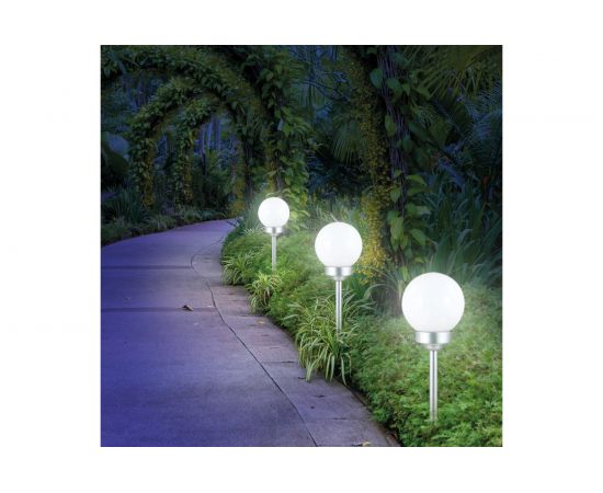 Светодиодный светильник Lamper ШАР ф200 LED встроенная солнечная панель, аккумулятор 602-1004 – изображение 5