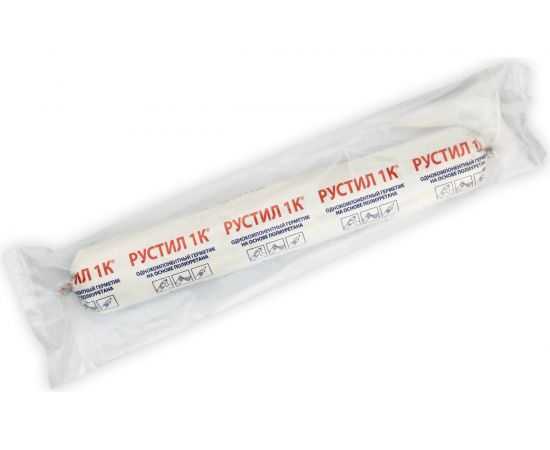 Герметик Рустил 1К 600 мл белый RAL9003 и насадка для пистолета для герметика 61458139 – изображение 5