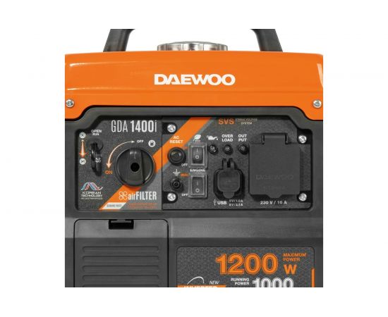 Бензиновый инверторный генератор Daewoo GDA 1400i – изображение 7