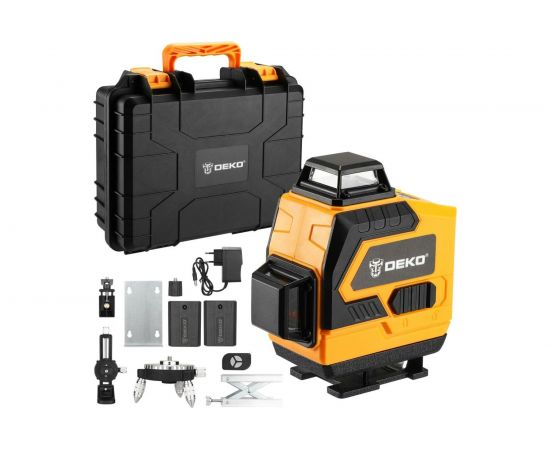 Лазерный самовыравнивающийся уровень DEKO DKLL16 в кейсе 065-0232 – изображение 7