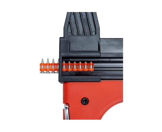 Газовый монтажный пистолет Hybest GSR40A новая версия, 1 АКБ, З/У HBGSR40A2022SV – изображение 7