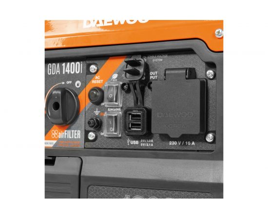 Бензиновый инверторный генератор Daewoo GDA 1400i – изображение 8
